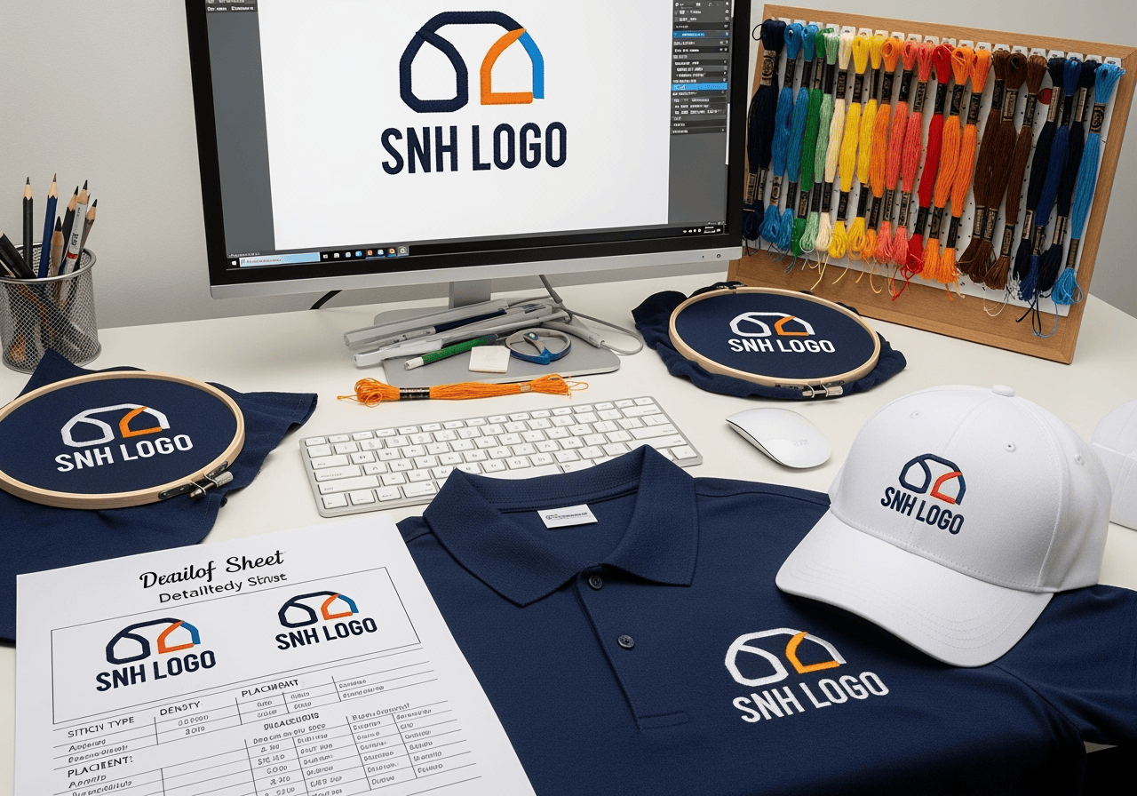 How to Prep Your Logo for Embroidery